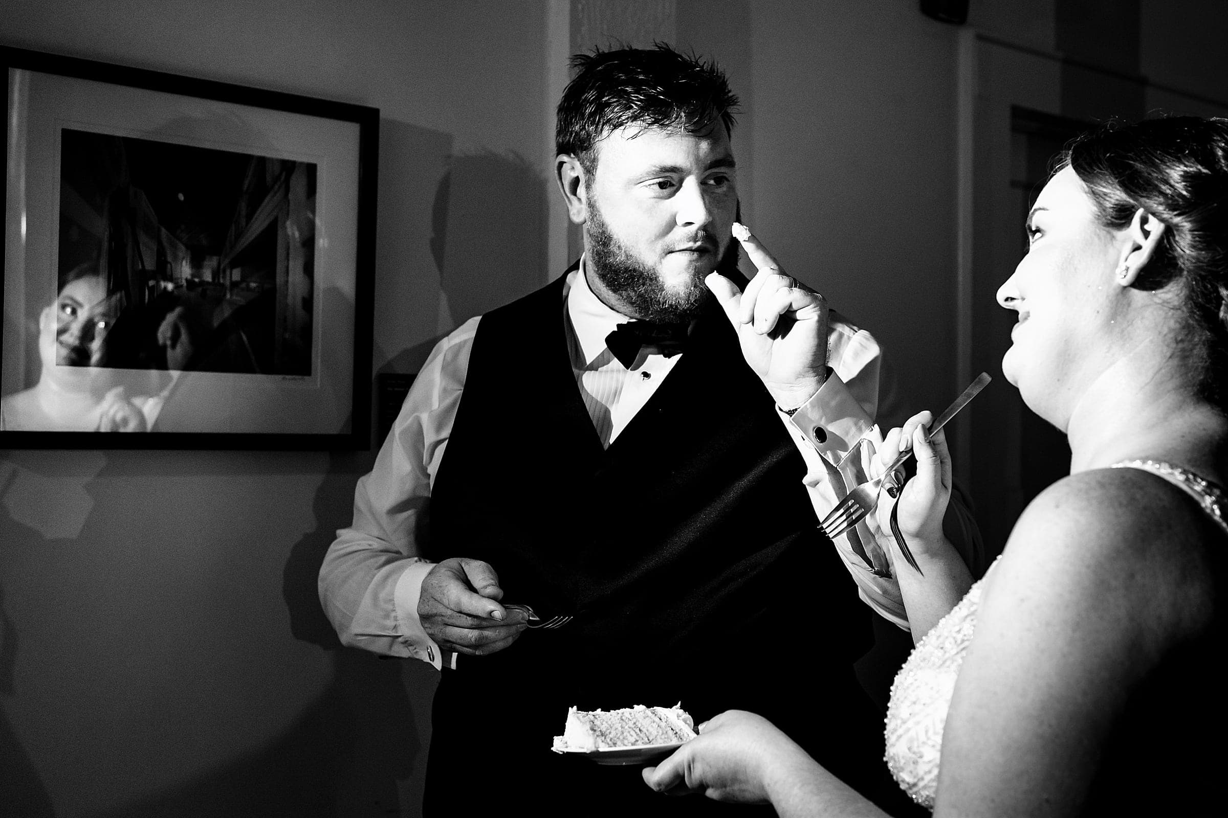 fun Wilmington wedding at the Brooklyn Arts Center annex