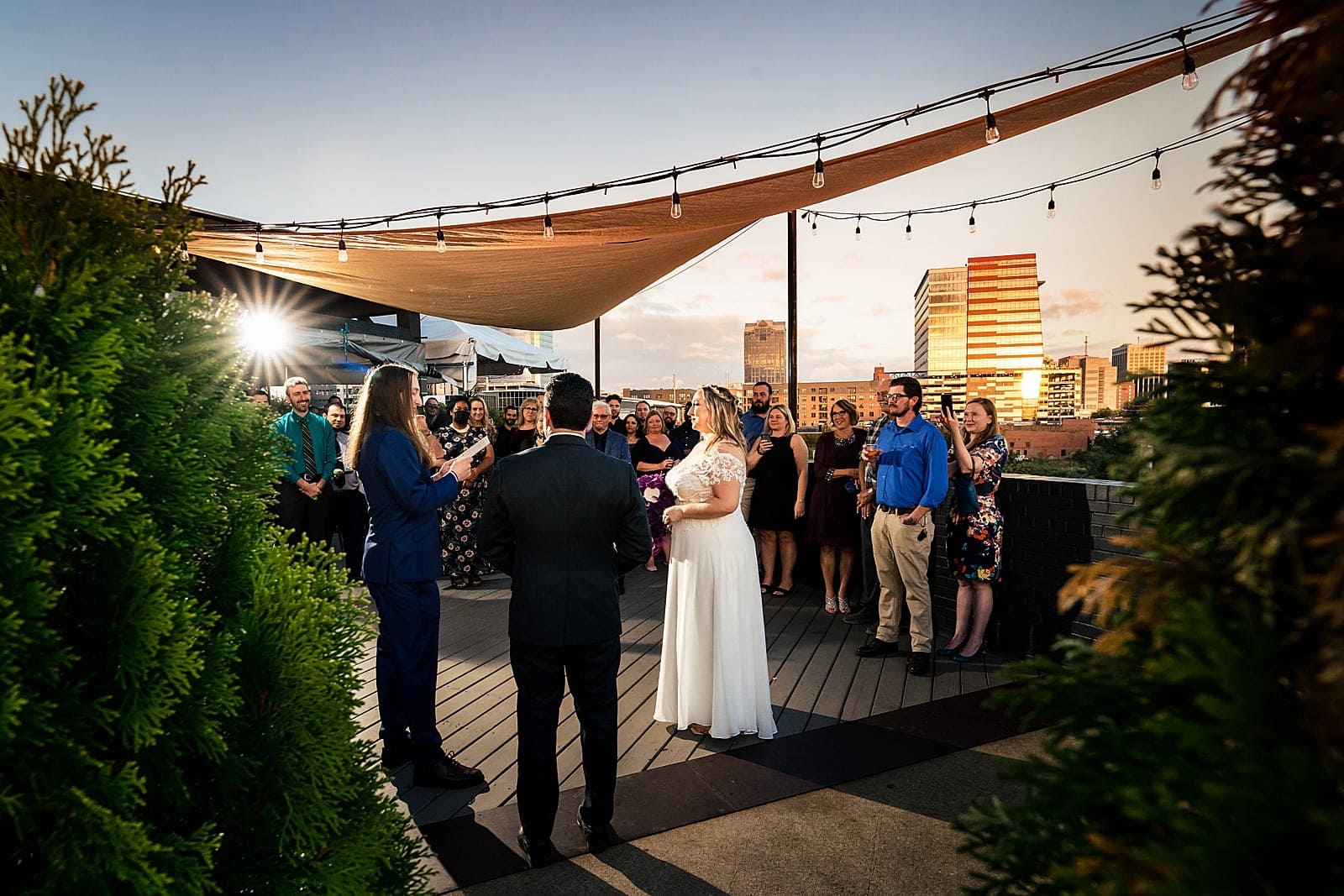 downtown raleigh wedding at Wye Hill