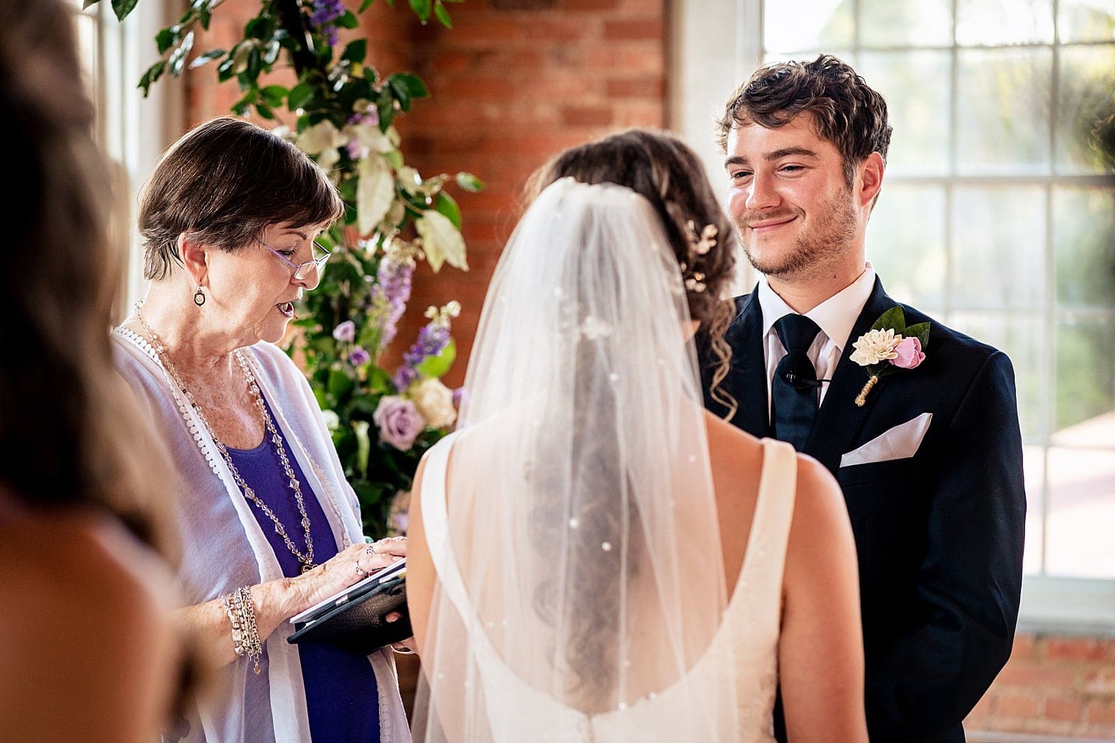 The Cotton Room wedding ceremony in downtown Durham | images by Kivus & Camera