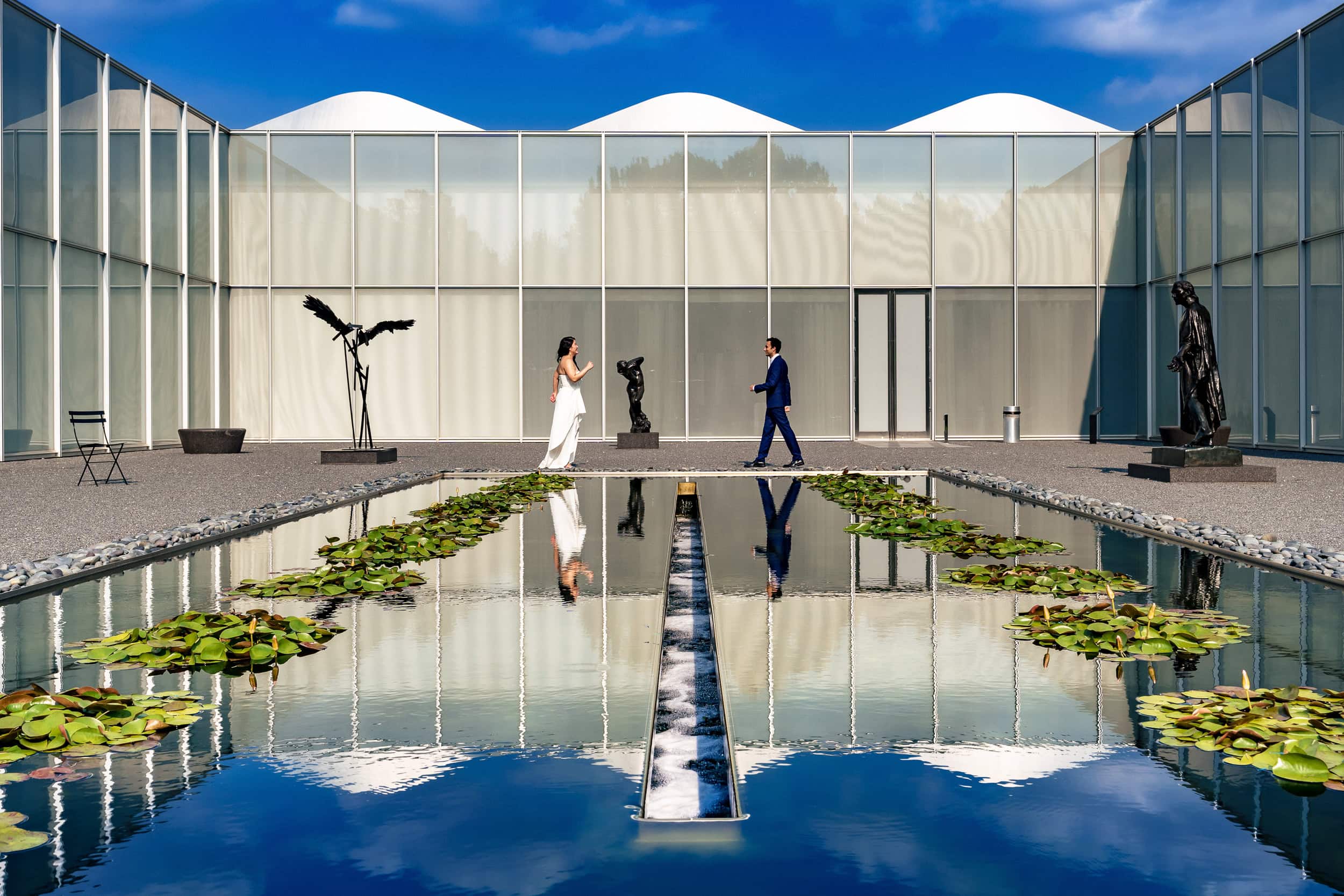 North Carolina Museum of Art, Raleigh wedding venue | photo by Kivus & Camera