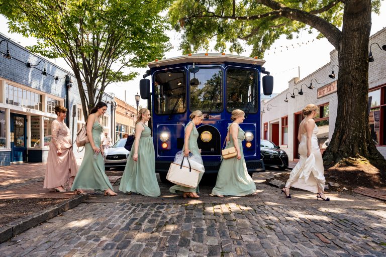 wedding transportation companies in Raleigh