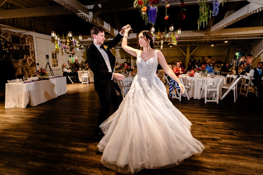 mountain lodge wedding reception