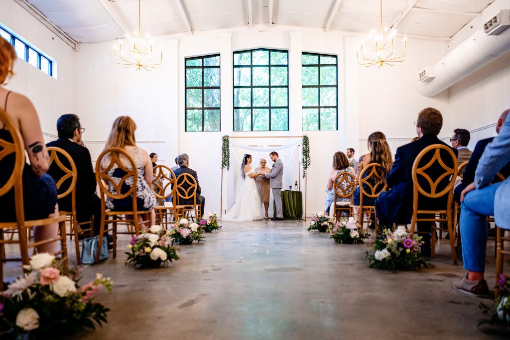 jewish wedding at Distillery NC