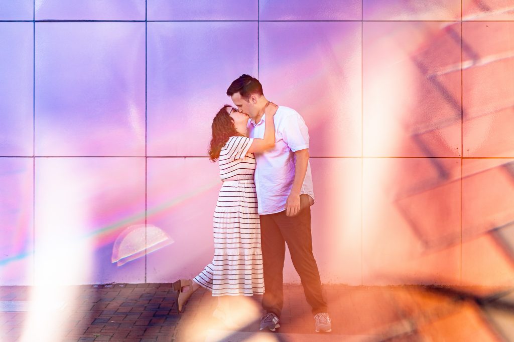 downtown durham engagement photos | photos by Kivus & Camera